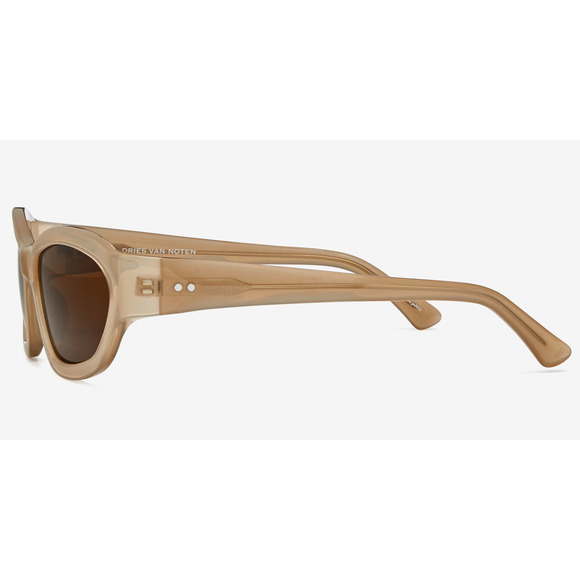 Dries Van Noten Taupe Sunglasses Acetate